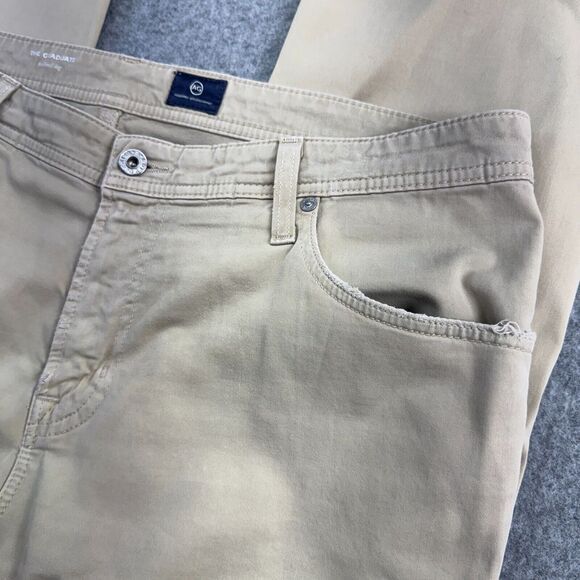 AG Adriano Goldschmied The Graduate Men's Khaki Pants‎ 38x30 Stretch Chino - Picture 2 of 13